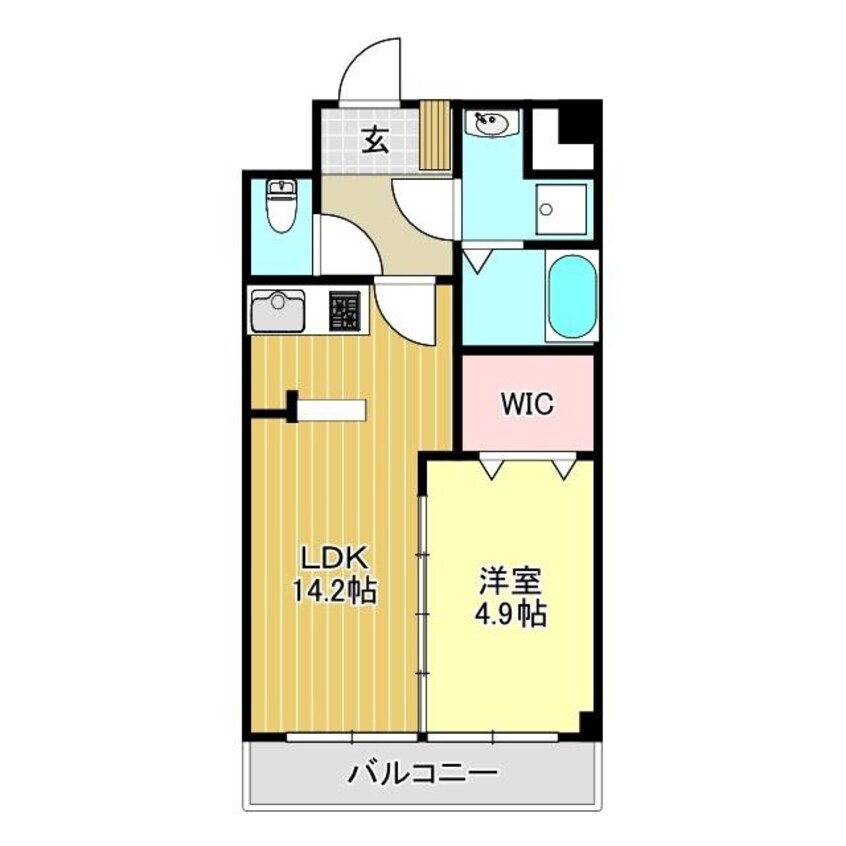 間取図 ボンヌ・レ・コルト