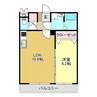 ラポール今沢 1LDKの間取り
