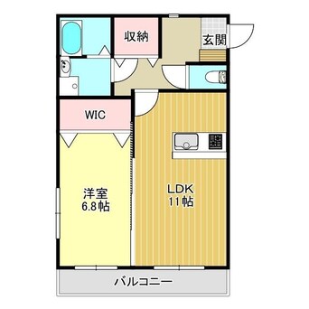 間取図 ラポール今沢