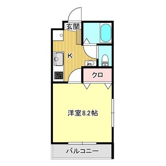 間取図 リーフグリーン