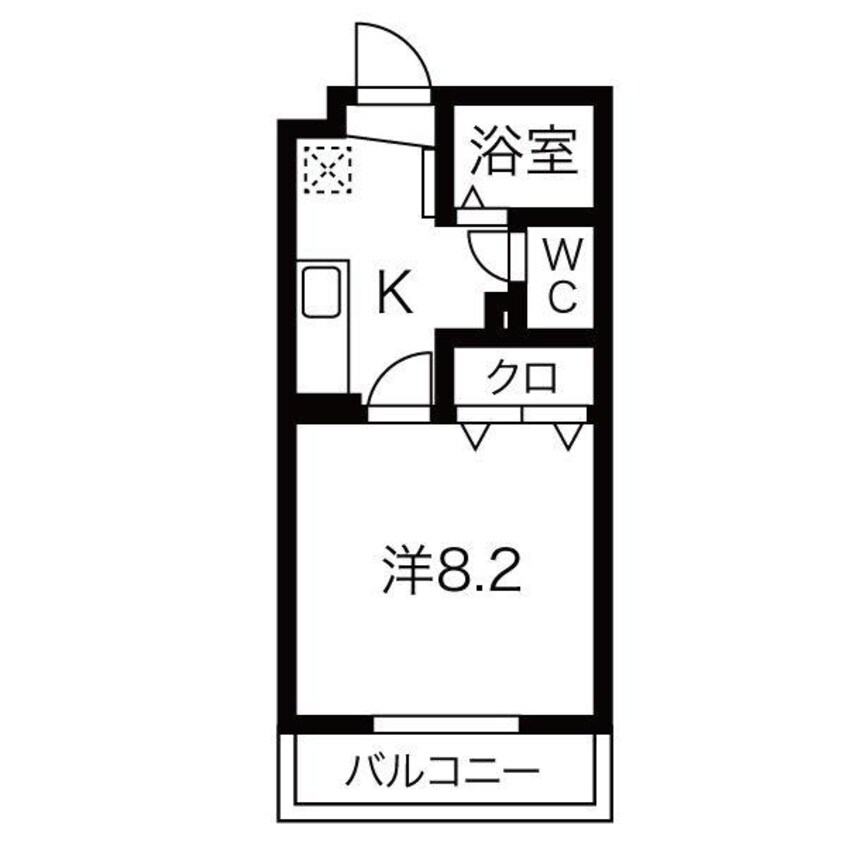 間取図 リーフグリーン