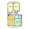千寿ＭＳＡ 3LDKの間取り