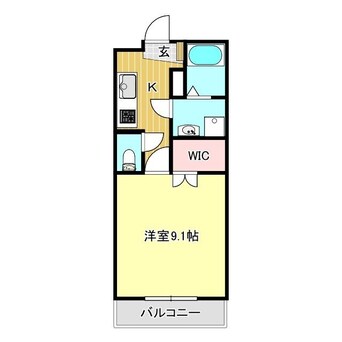 間取図 バロン御幸町
