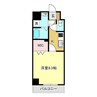 ヴィガラス吉原 1Kの間取り