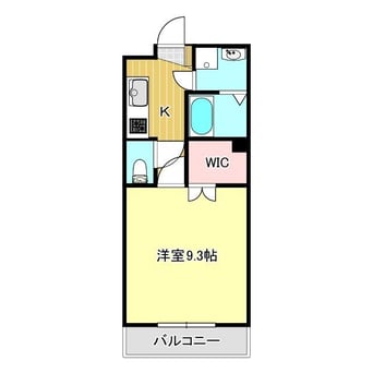 間取図 ヴィガラス川成新町