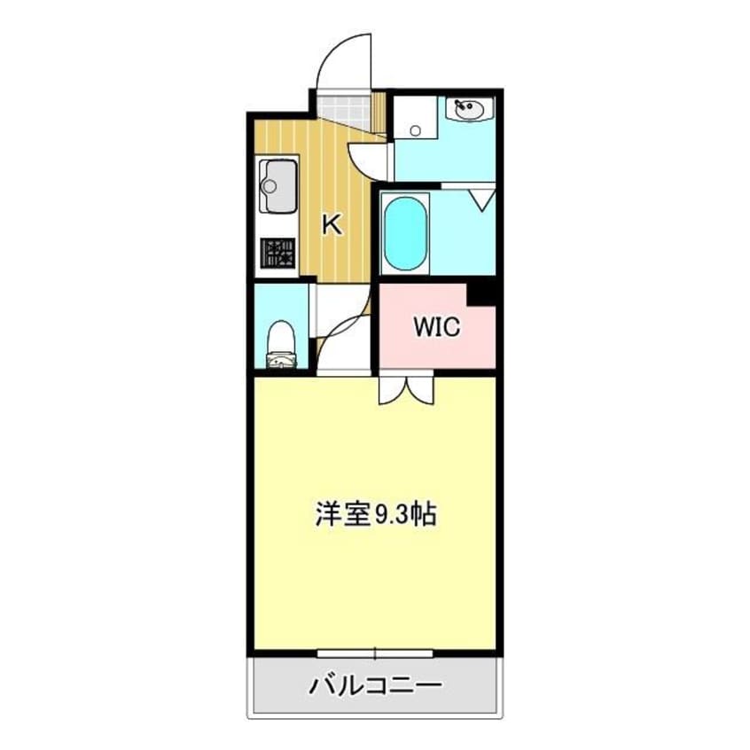 間取図 ヴィガラス川成新町