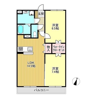 間取図 ドルチェヴィータ