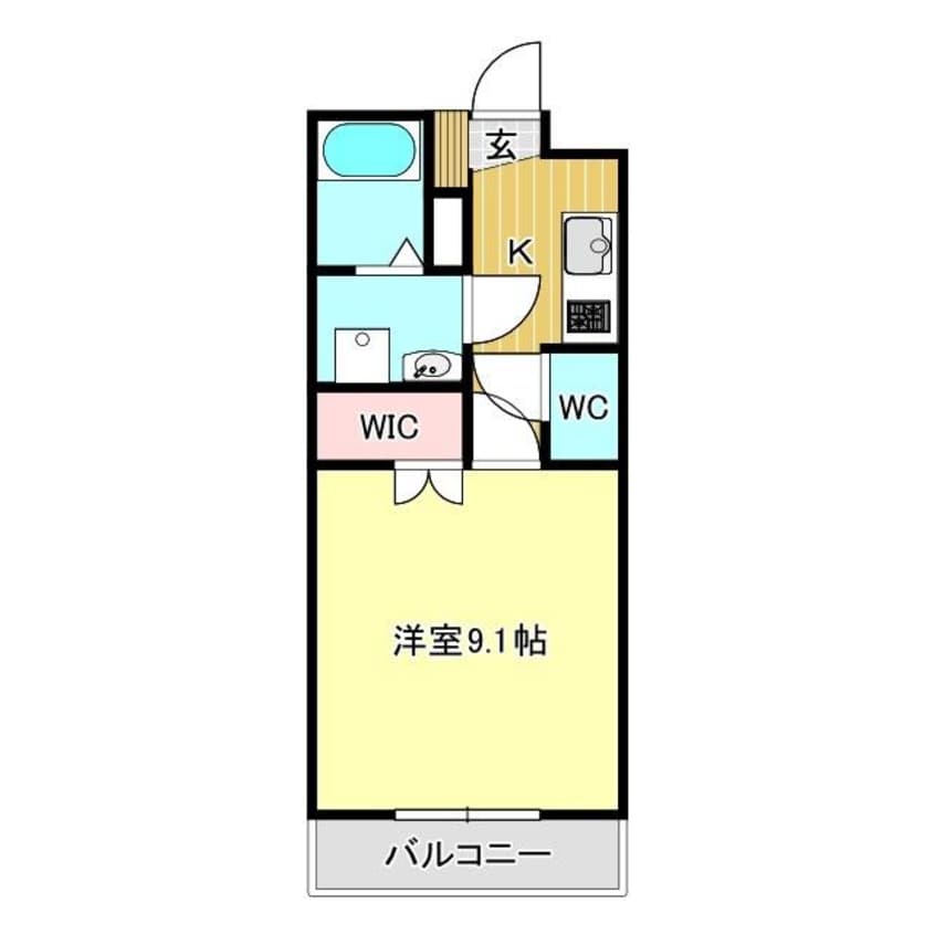 間取図 グランメールコート新橋