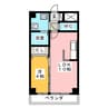 スカイヒルズ大手町 1LDKの間取り