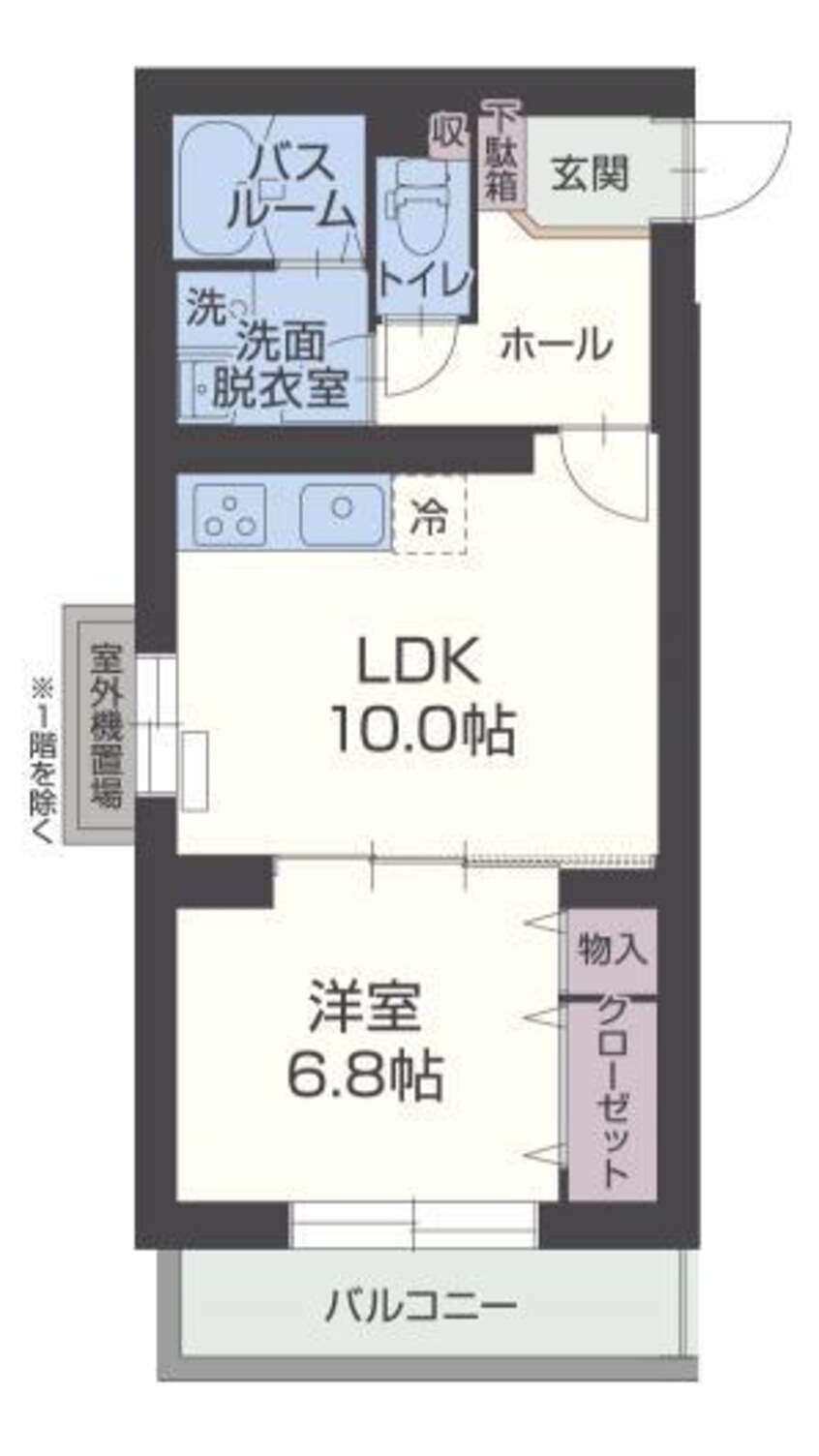 間取図 アステール