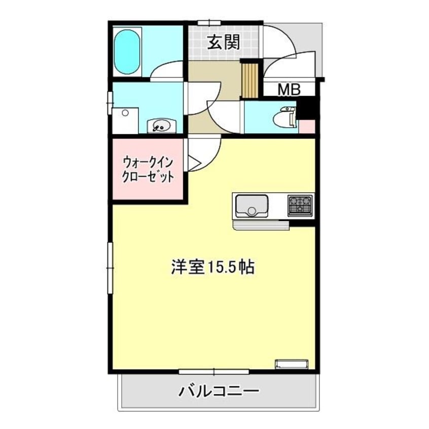 間取図 クレールコート堂庭