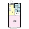 カサベルテ 1Kの間取り
