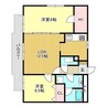 ベラビスタコシヤマ 2LDKの間取り
