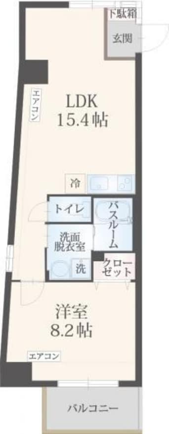 間取図 フォンテーヌu