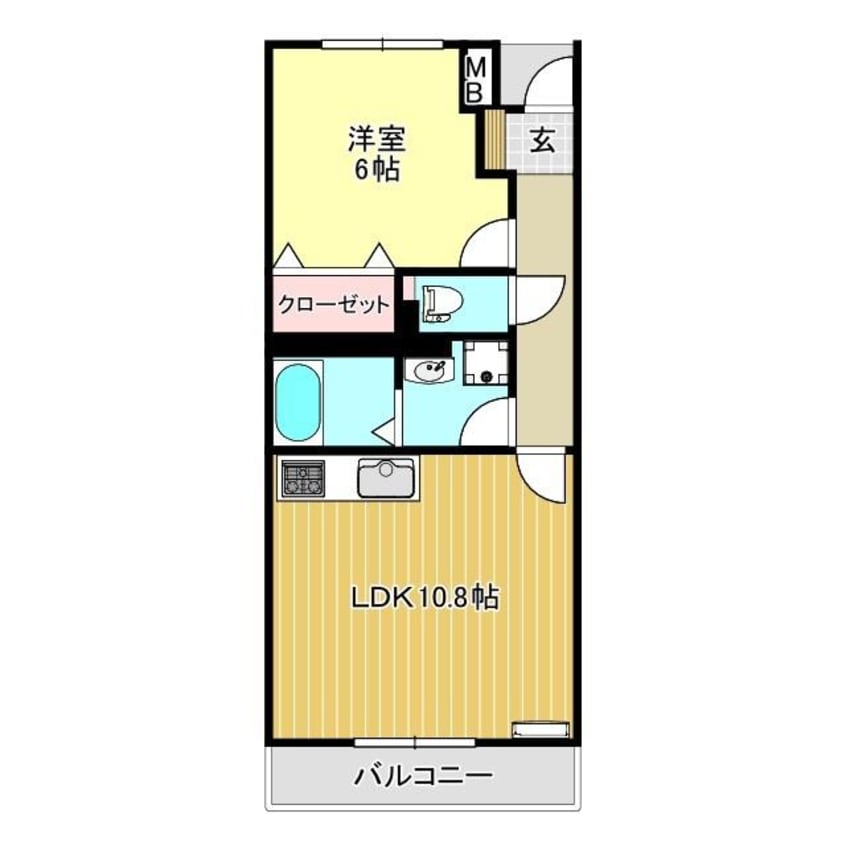 間取図 ピエデルモンテ香貫