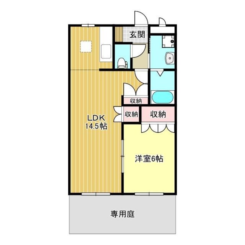 間取図 イーストサイドハイツ