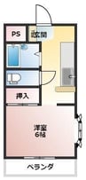 東海道本線/沼津駅 徒歩20分 3階 築31年 1Rの間取り