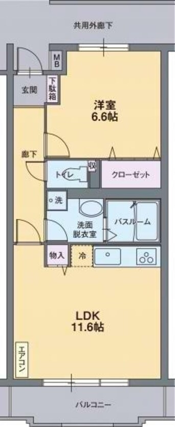 間取図 フレシール桜堤