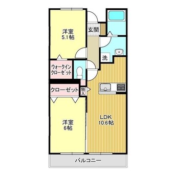 間取図 ブルーローズ