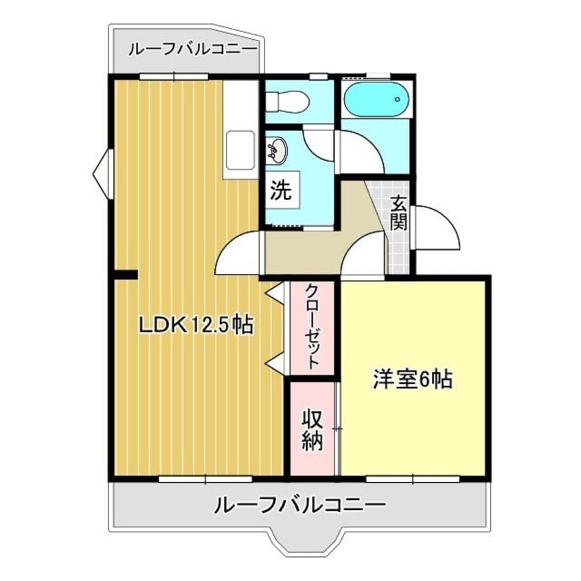 間取図 コーポエンドレス