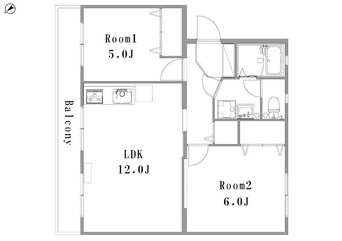 間取図 井ノ上ハイツ