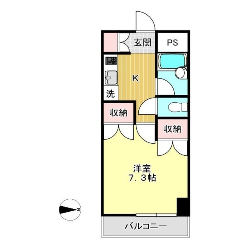 間取図 第２渡辺ビル
