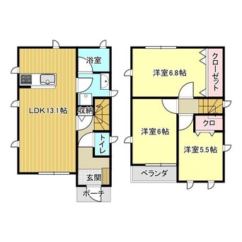 間取図 ブレッザ