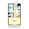 ヴィガラス高島本町 1Kの間取り