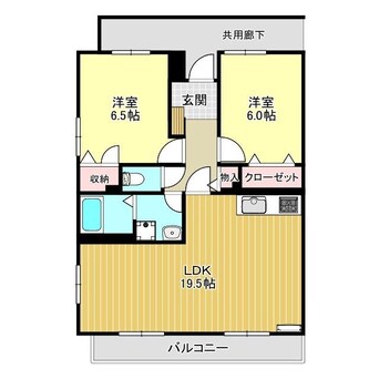 間取図 ヴィラ・フォンテーヌ