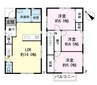 菅原借家 3LDKの間取り