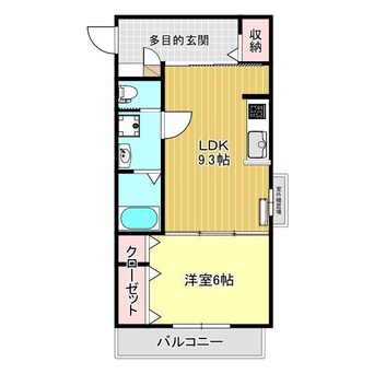 間取図 カームビスタ