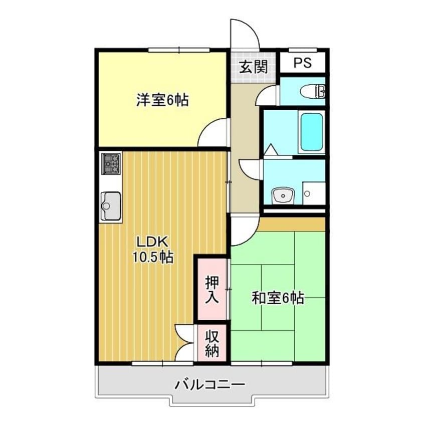 間取図 永代マンション