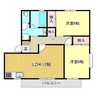 ファンタジー館II 2LDKの間取り