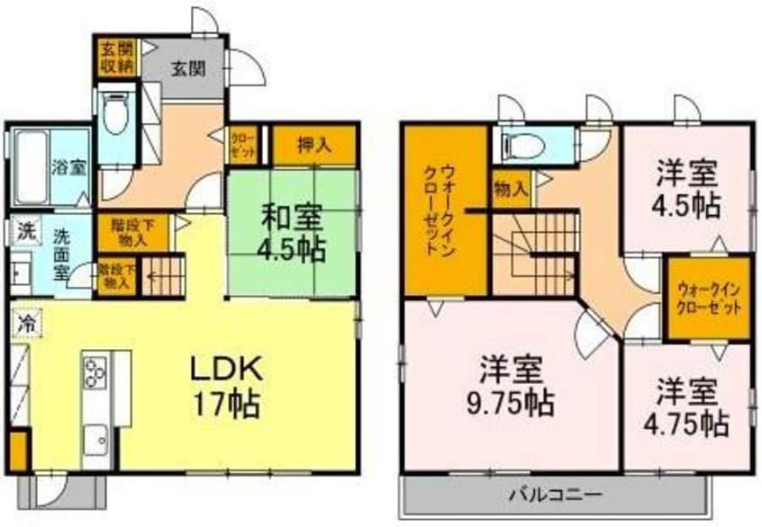 間取図 大岡戸建
