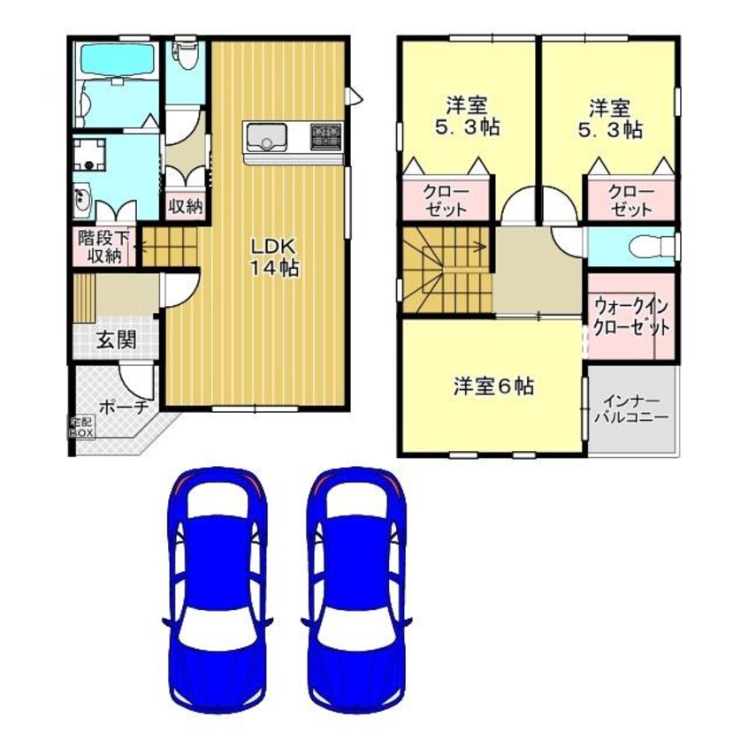 間取図 ラ・メール