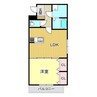 ヴィガラス７ 1LDKの間取り