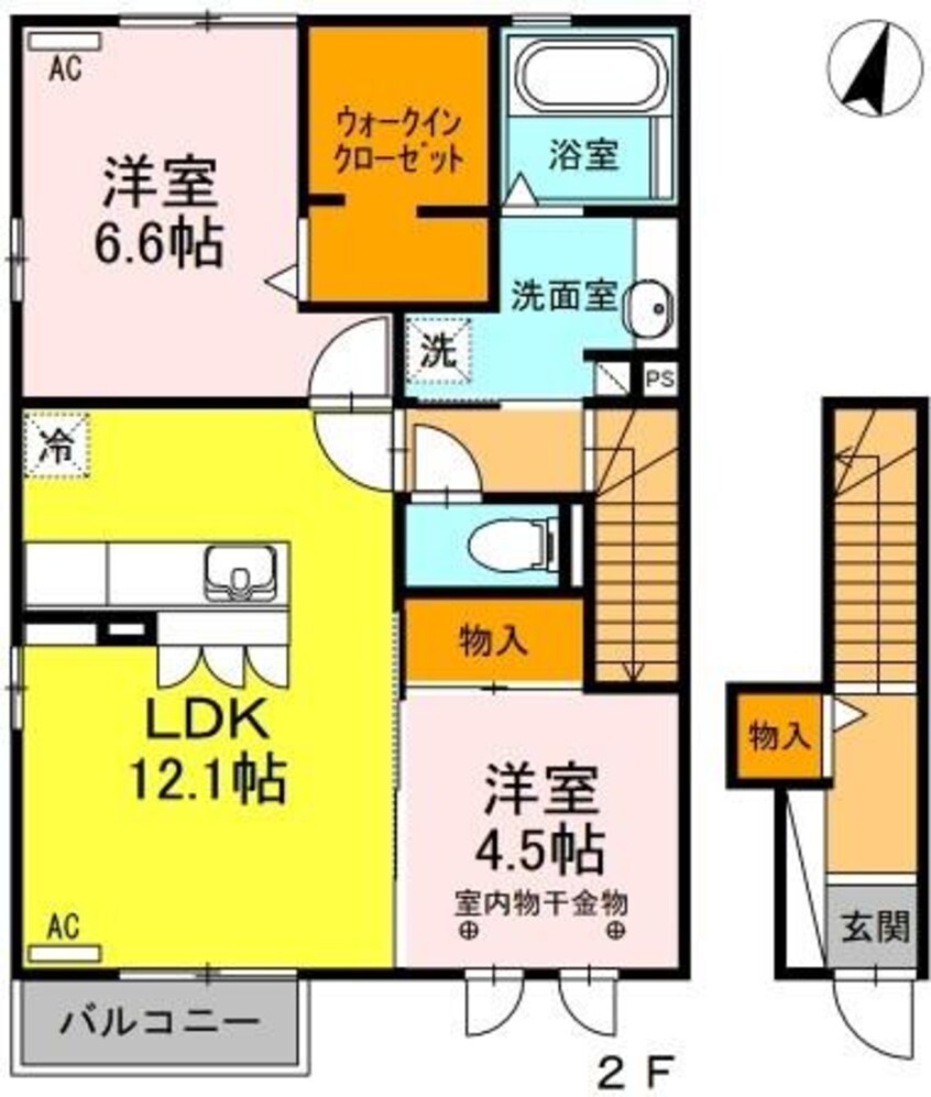 間取図 リーヴカルム