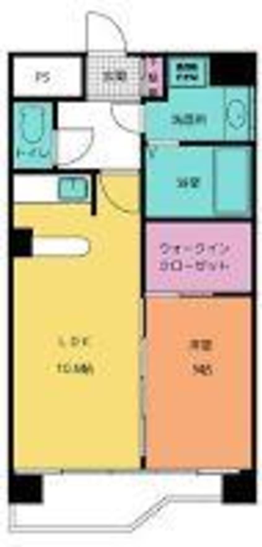 間取図 ティアラ川村