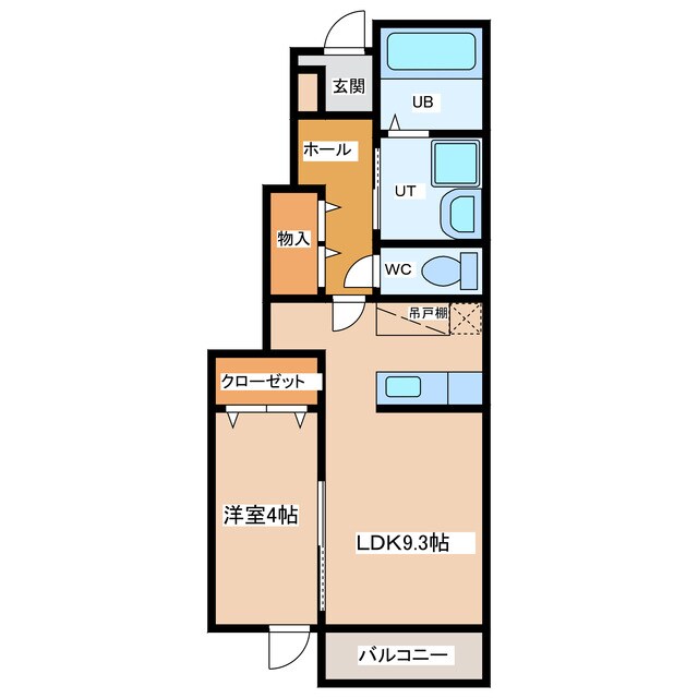 間取り図 東北本線/紫波中央駅 徒歩17分 1階 築9年