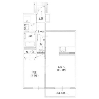 間取図 ボヌールハウス