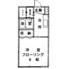 ハートウォーム茶畑 1Kの間取り