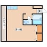 ブランコート 1Rの間取り