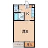 アイビーハウス　B 1Kの間取り