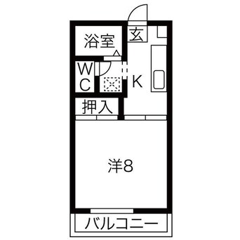 間取図 シャンヴィラージュ上田