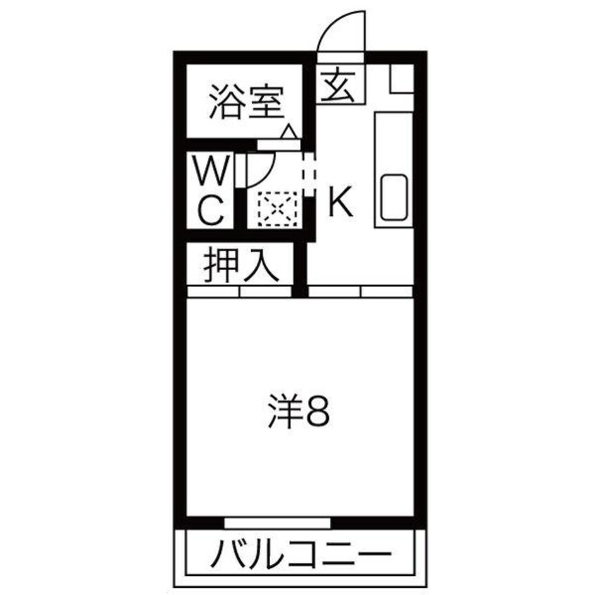 間取図 シャンヴィラージュ上田