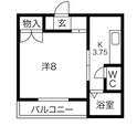 カサ・デ・スラの間取図