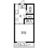 シャンヴィラージュ 1Kの間取り