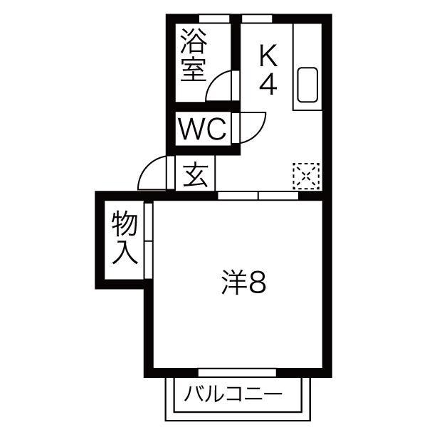 間取り図 ハイツマルミ