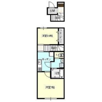 間取図 フェリス上田