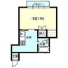ハウス10 1Kの間取り